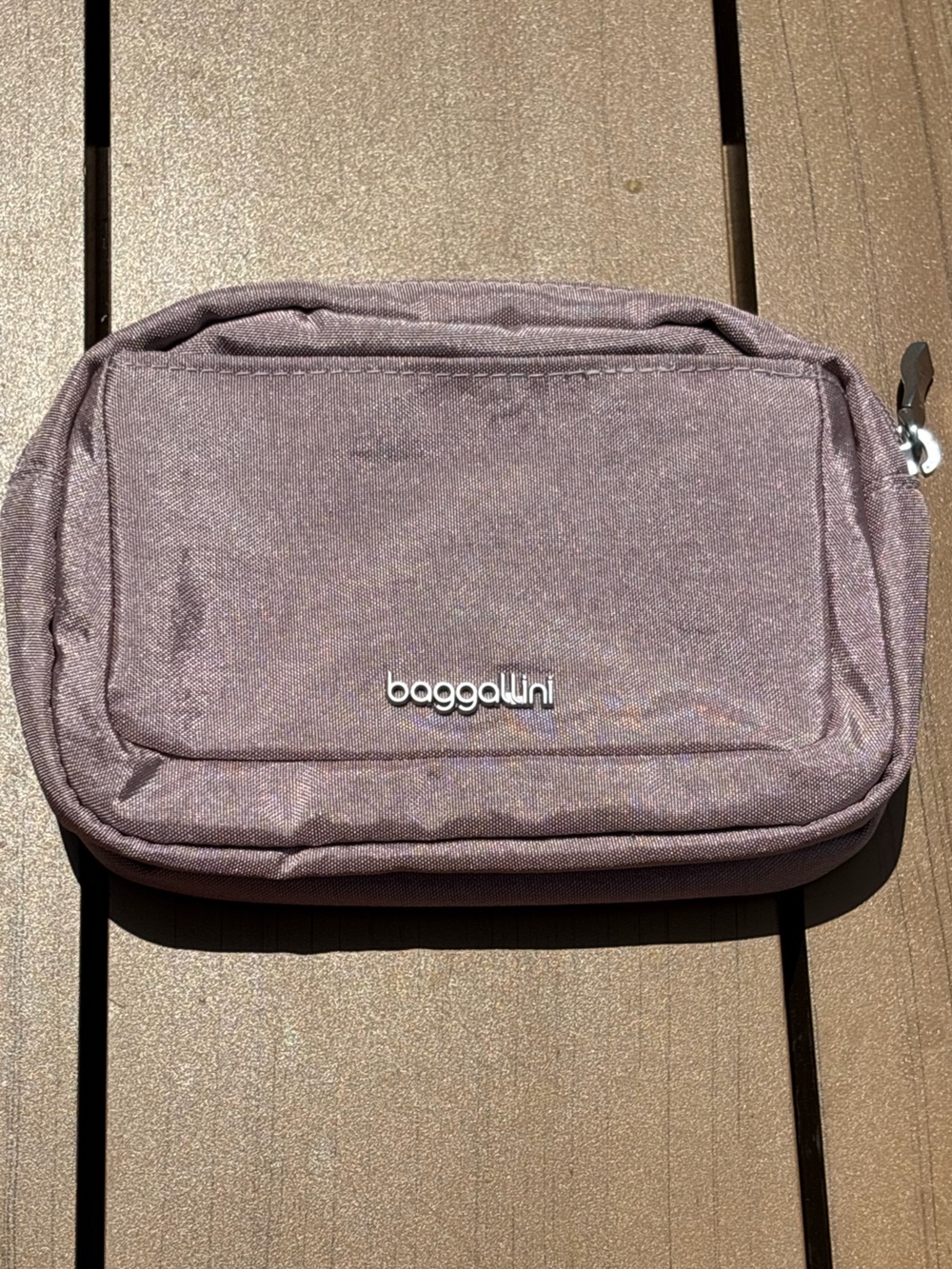Baggallini Dusty Mauve Travel Toiletry Bag
